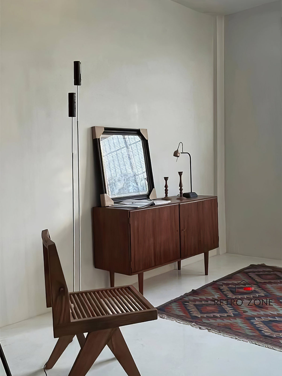Telum Minimalistische Stehleuchte Schwarz Modern Ambient Wohnzimmer | Cielum