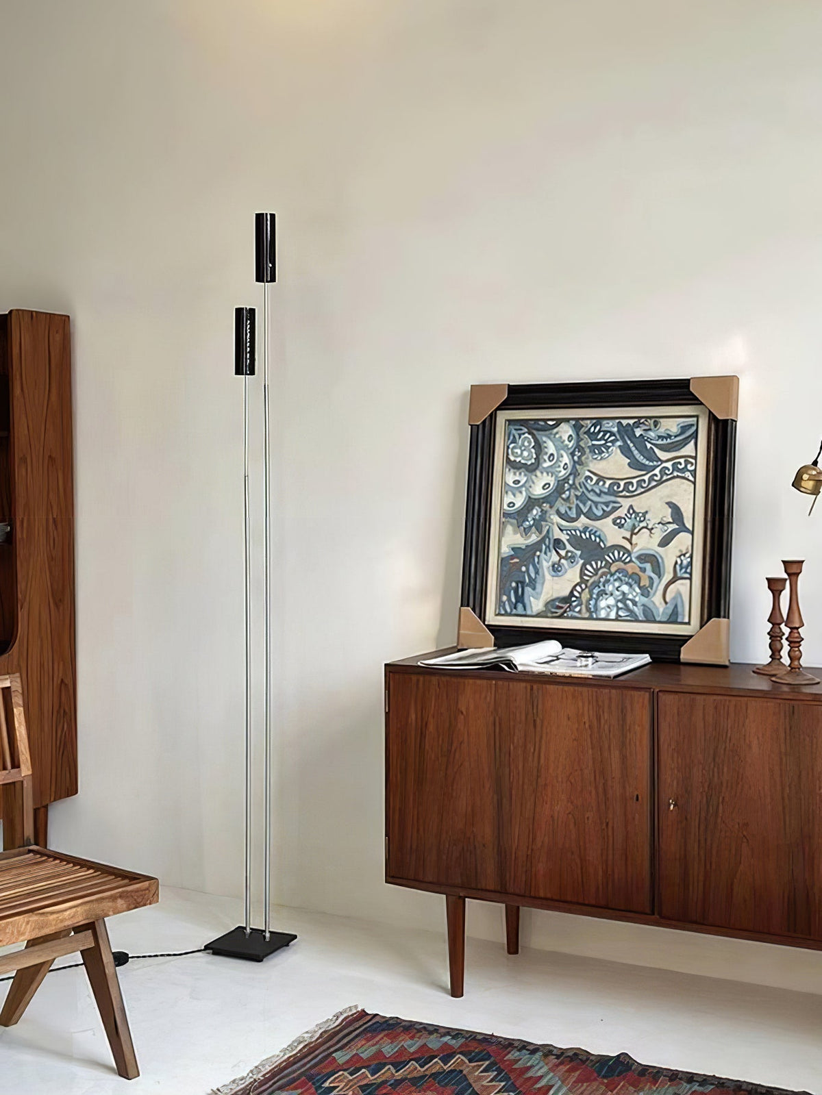 Telum Minimalistische Stehleuchte Schwarz Modern Ambient Wohnzimmer | Cielum