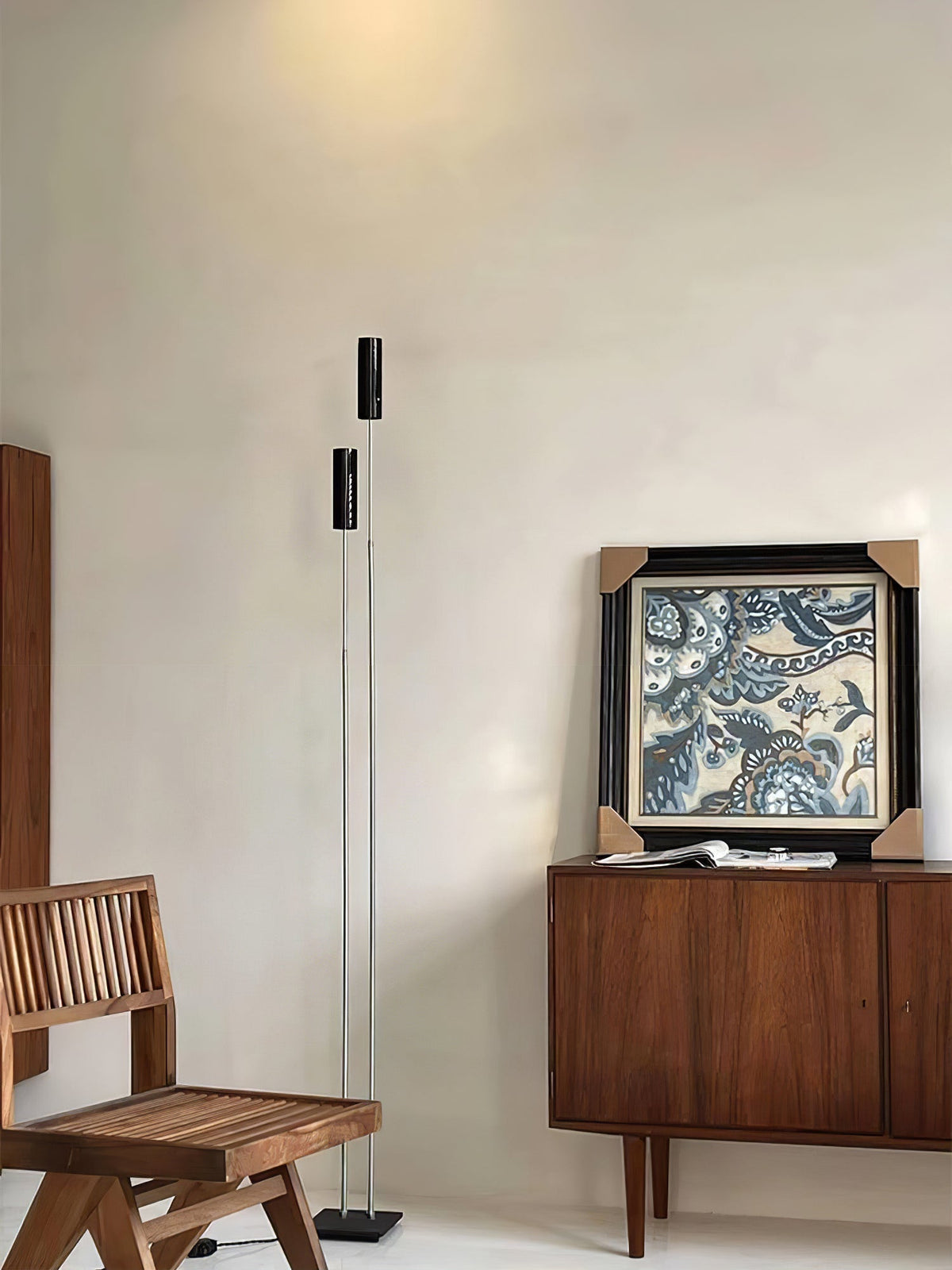 Telum Minimalistische Stehleuchte Schwarz Modern Ambient Wohnzimmer | Cielum
