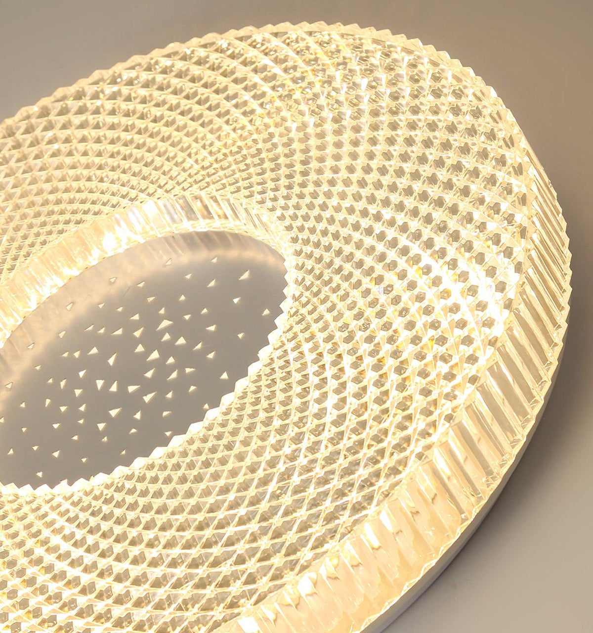 Lucalella Deckenleuchte Acryl LED luxuriös für Wohnzimmer