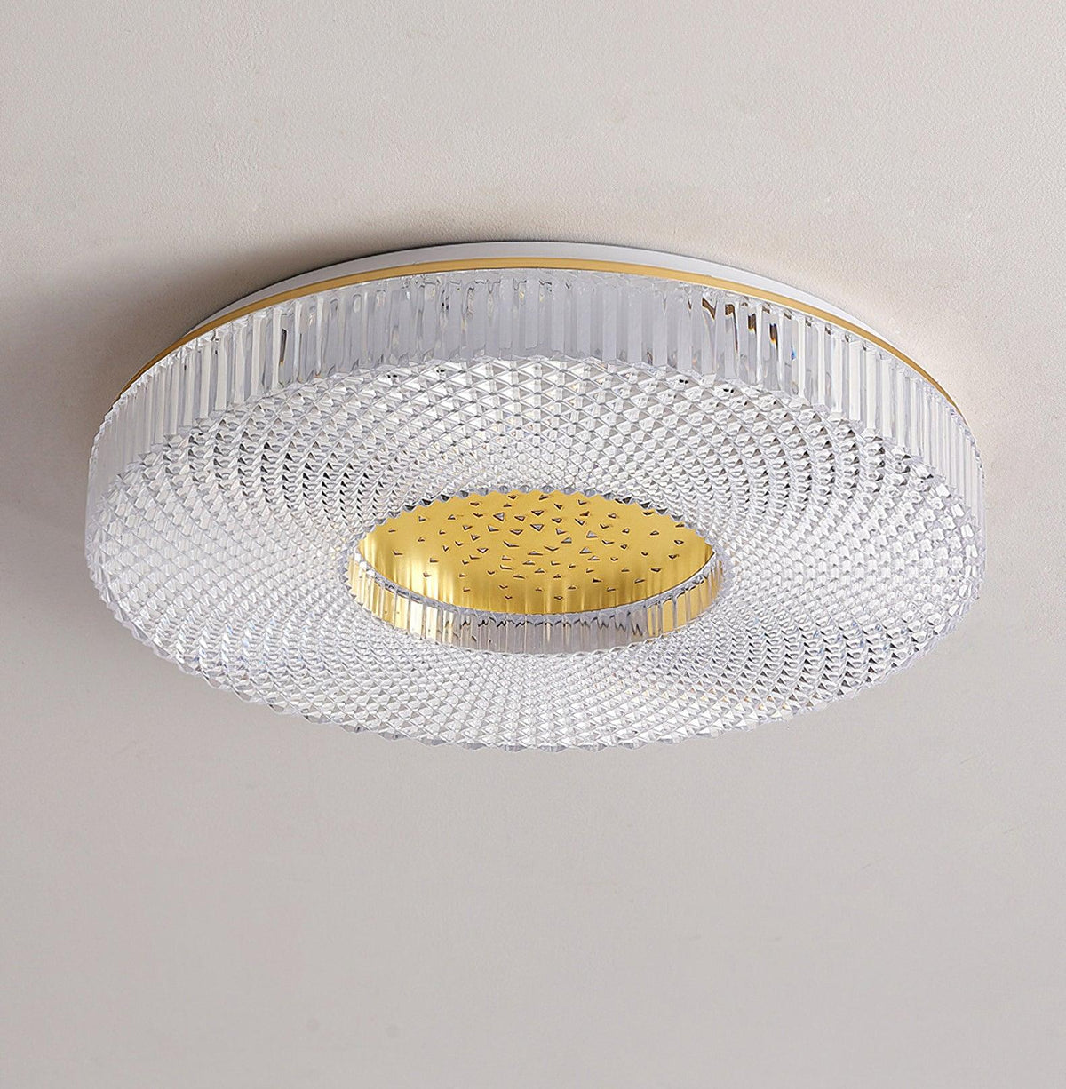 Lucalella Deckenleuchte Acryl LED luxuriös für Wohnzimmer