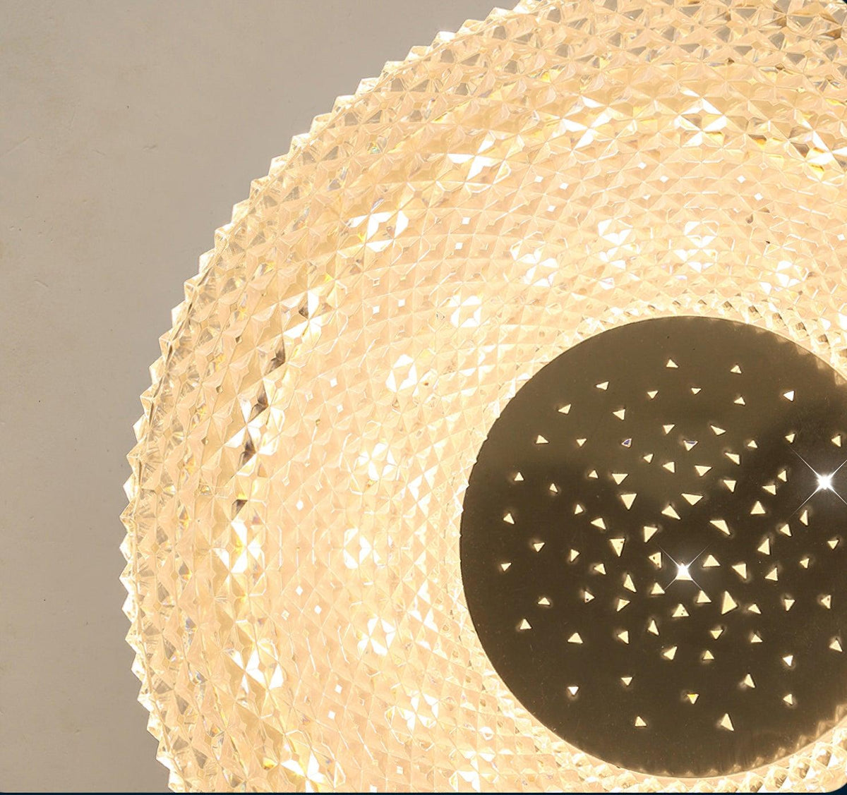 Lucalella Deckenleuchte Acryl LED luxuriös für Wohnzimmer