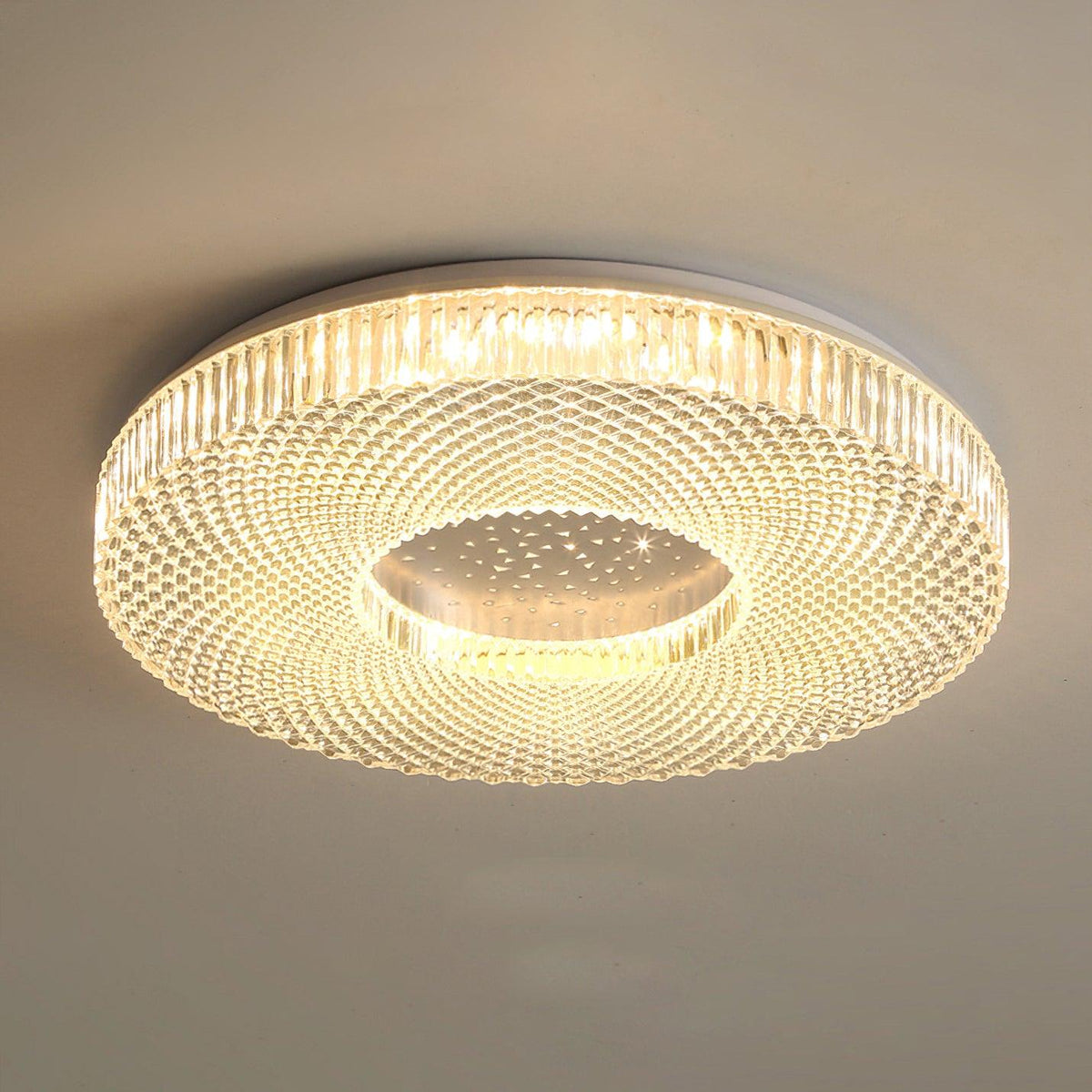 Lucalella Deckenleuchte Acryl LED luxuriös für Wohnzimmer