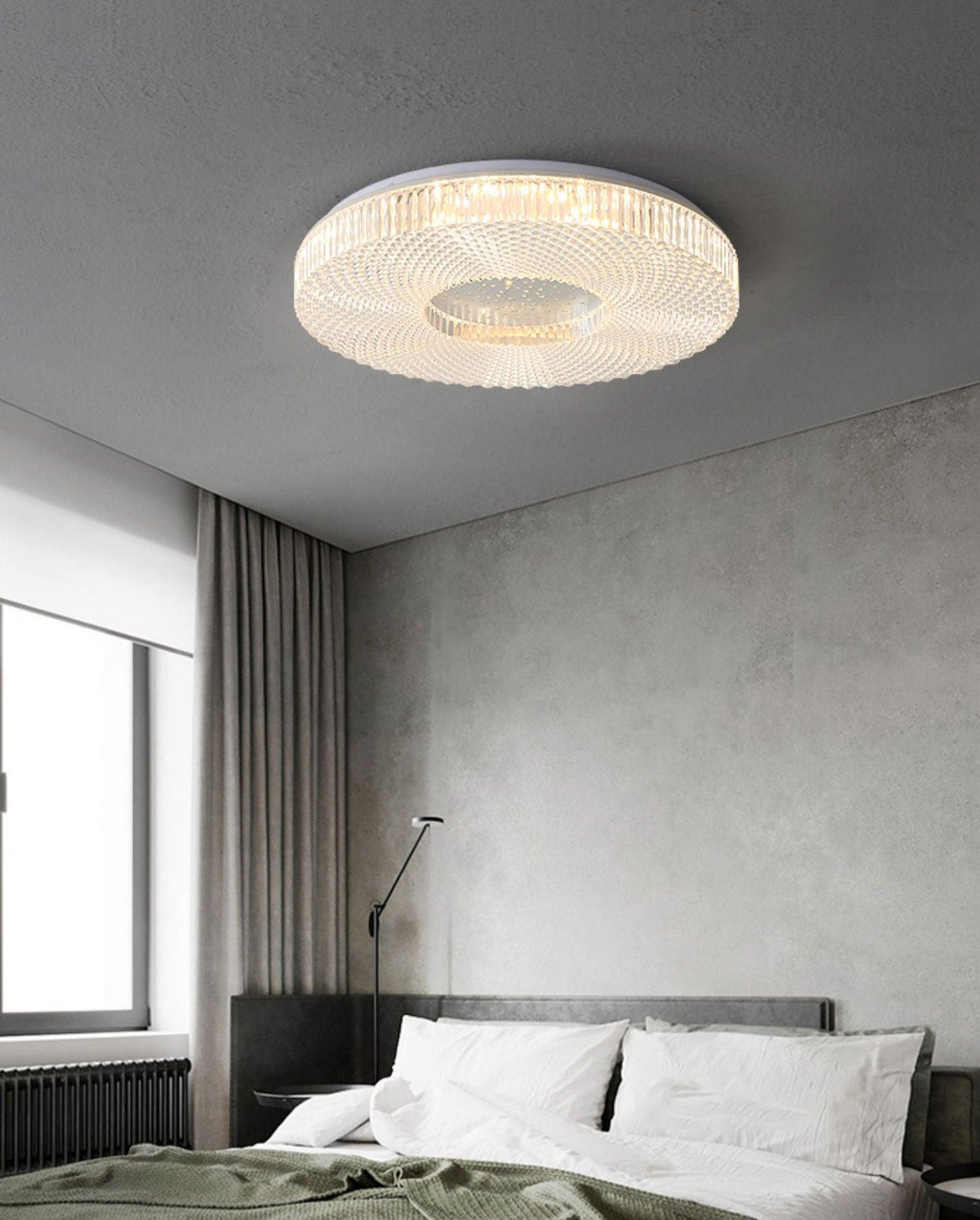 Lucalella Deckenleuchte Acryl LED luxuriös für Wohnzimmer
