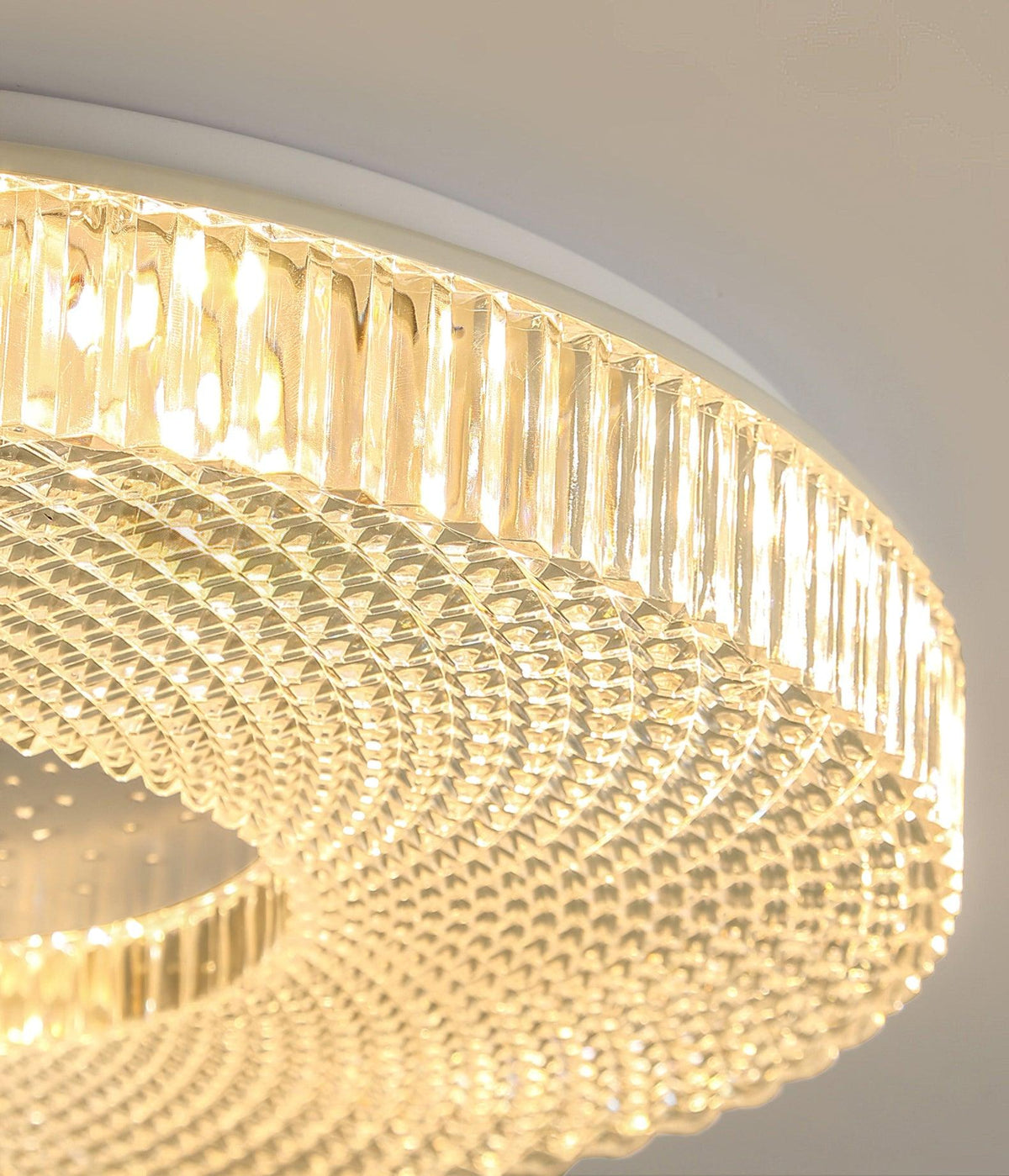 Lucalella Deckenleuchte Acryl LED luxuriös für Wohnzimmer