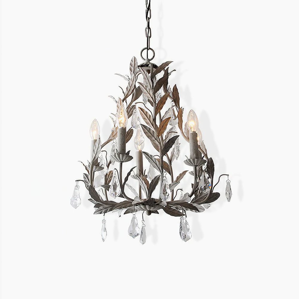 Sylvia Vintage-Glas-Kronleuchter