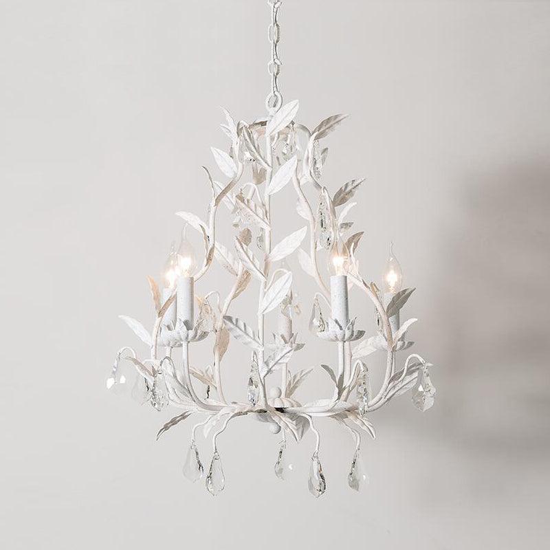 Sylvia Vintage-Glas-Kronleuchter