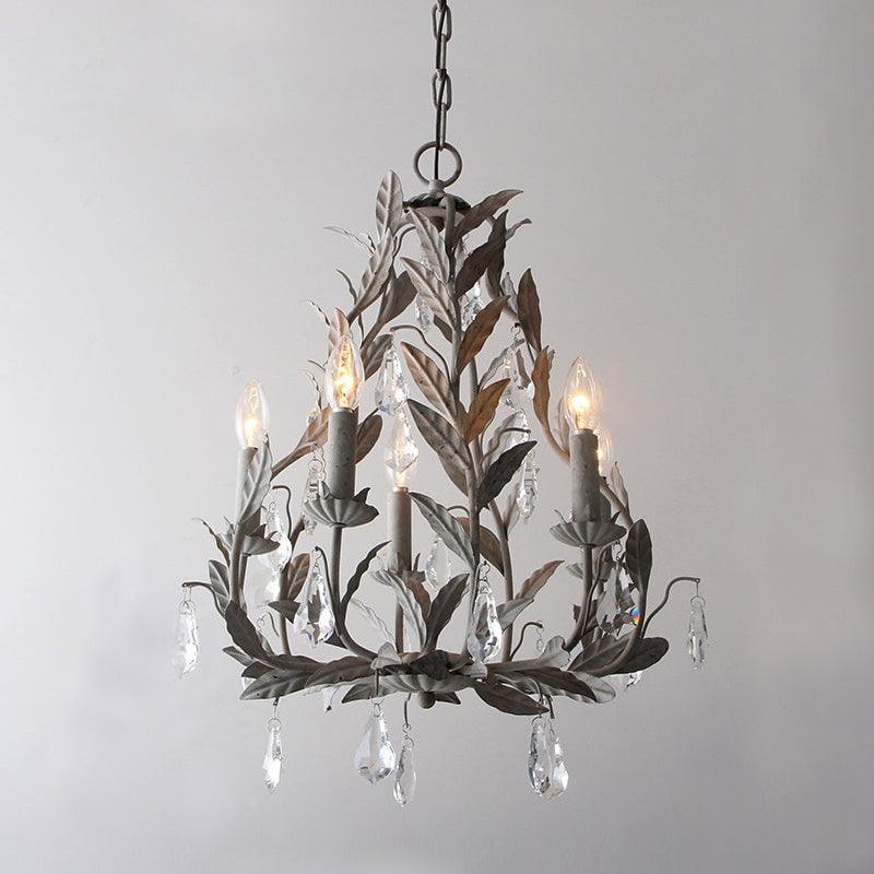 Sylvia Vintage-Glas-Kronleuchter