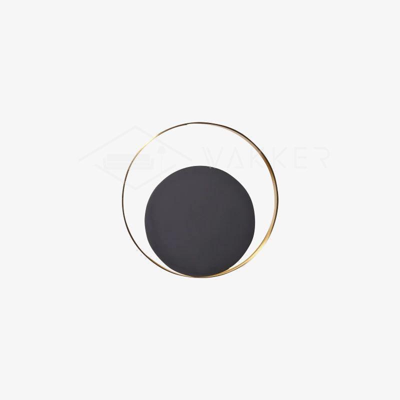 Erliren zeitgenössische minimalistische runde Wandleuchte