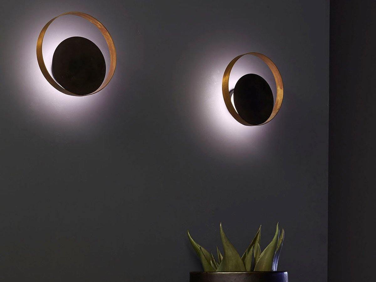Erliren zeitgenössische minimalistische runde Wandleuchte