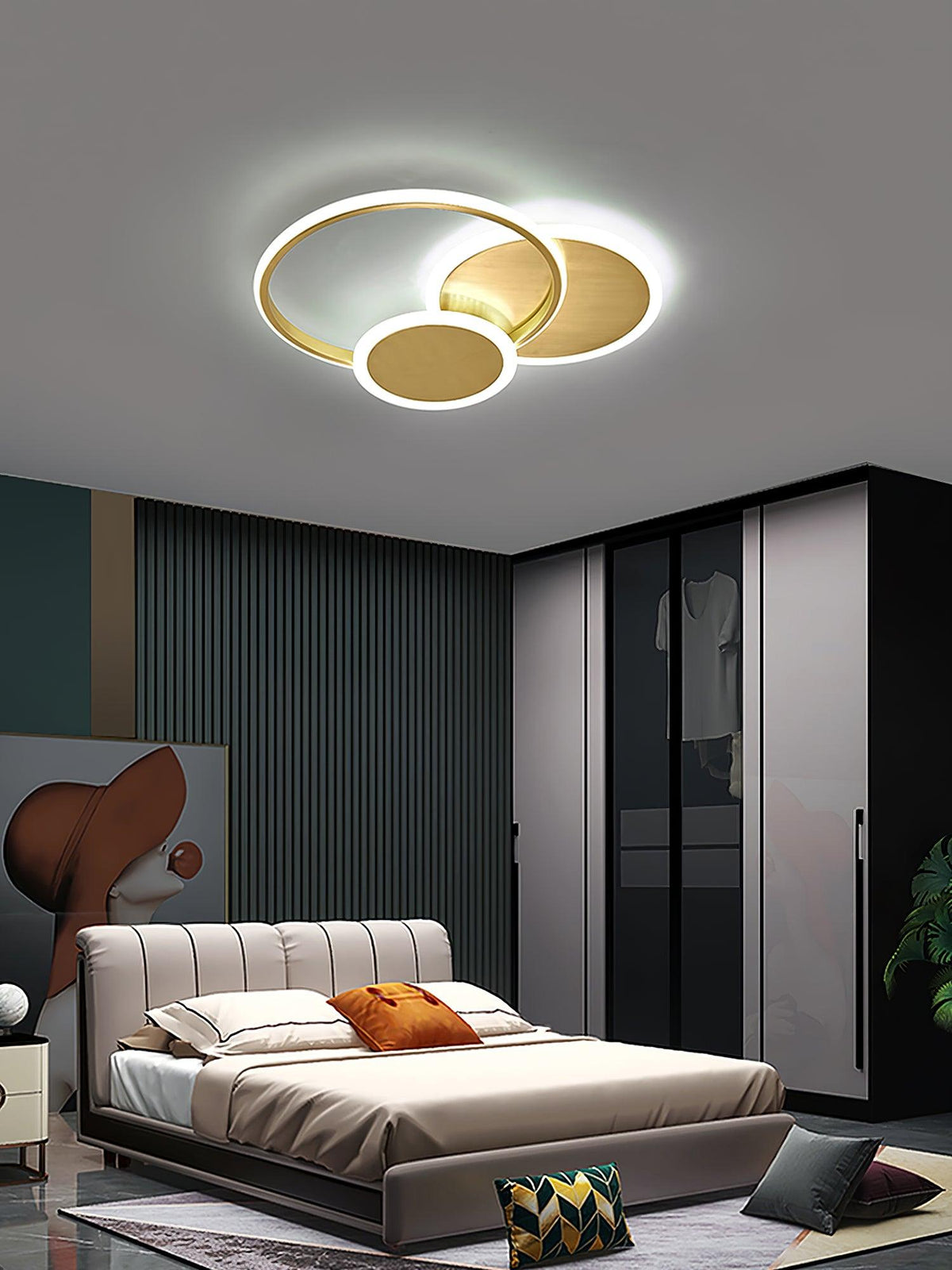 Insk Deckenleuchte Art Circles LED
