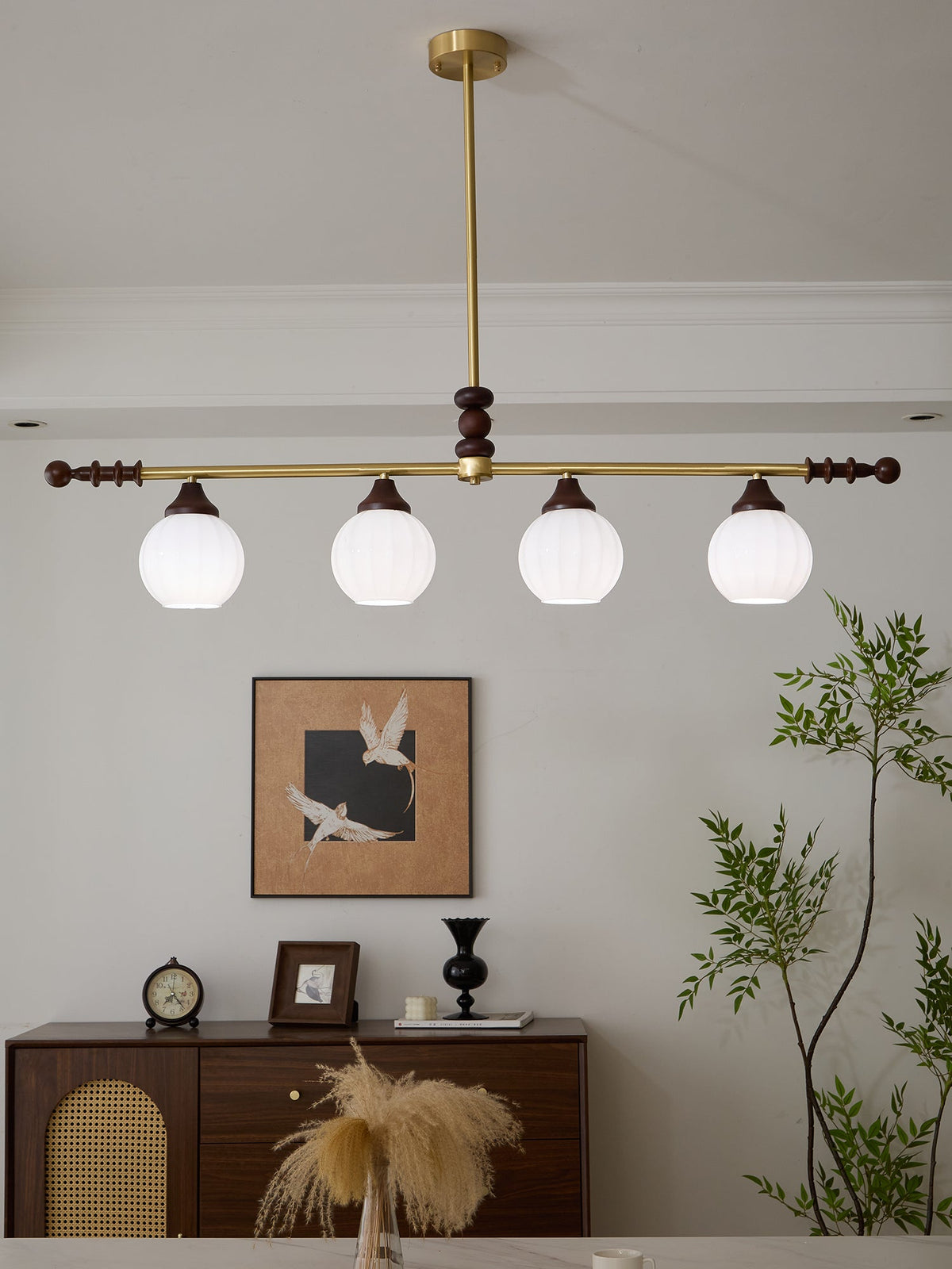 Vosole Kronleuchter im traditionellen Vintage-Stil aus Holz