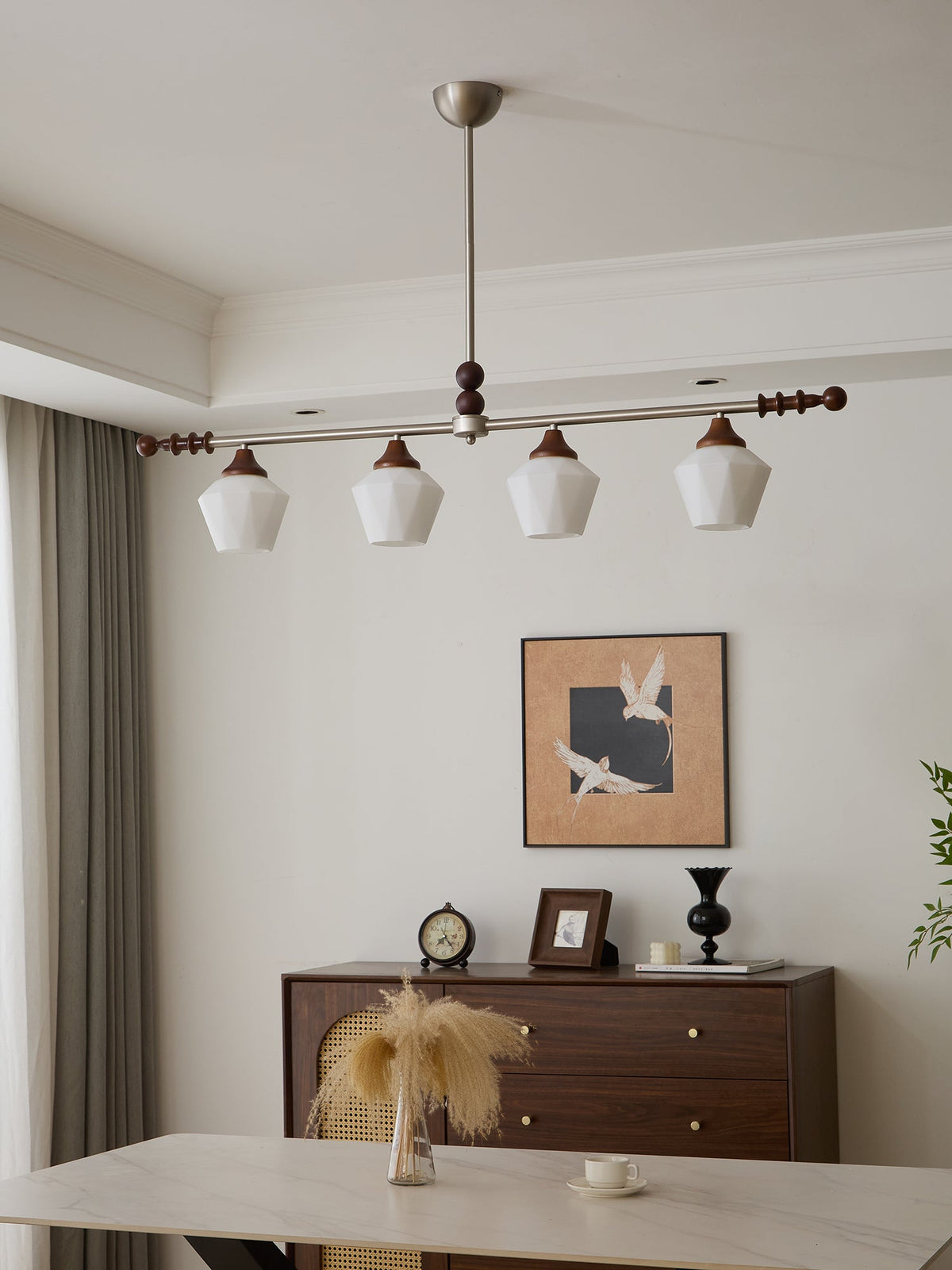 Vosole Kronleuchter im traditionellen Vintage-Stil aus Holz