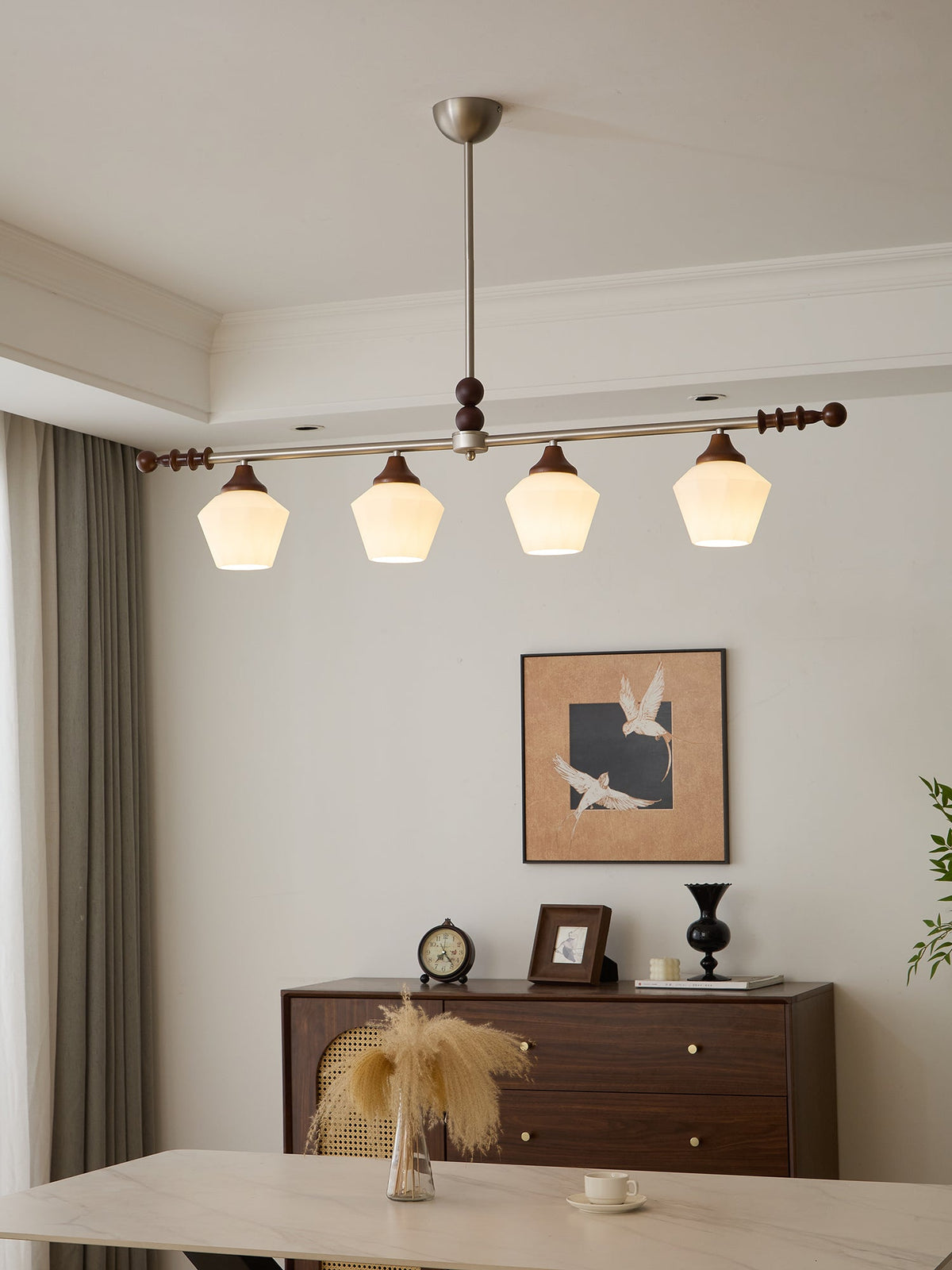 Vosole Kronleuchter im traditionellen Vintage-Stil aus Holz