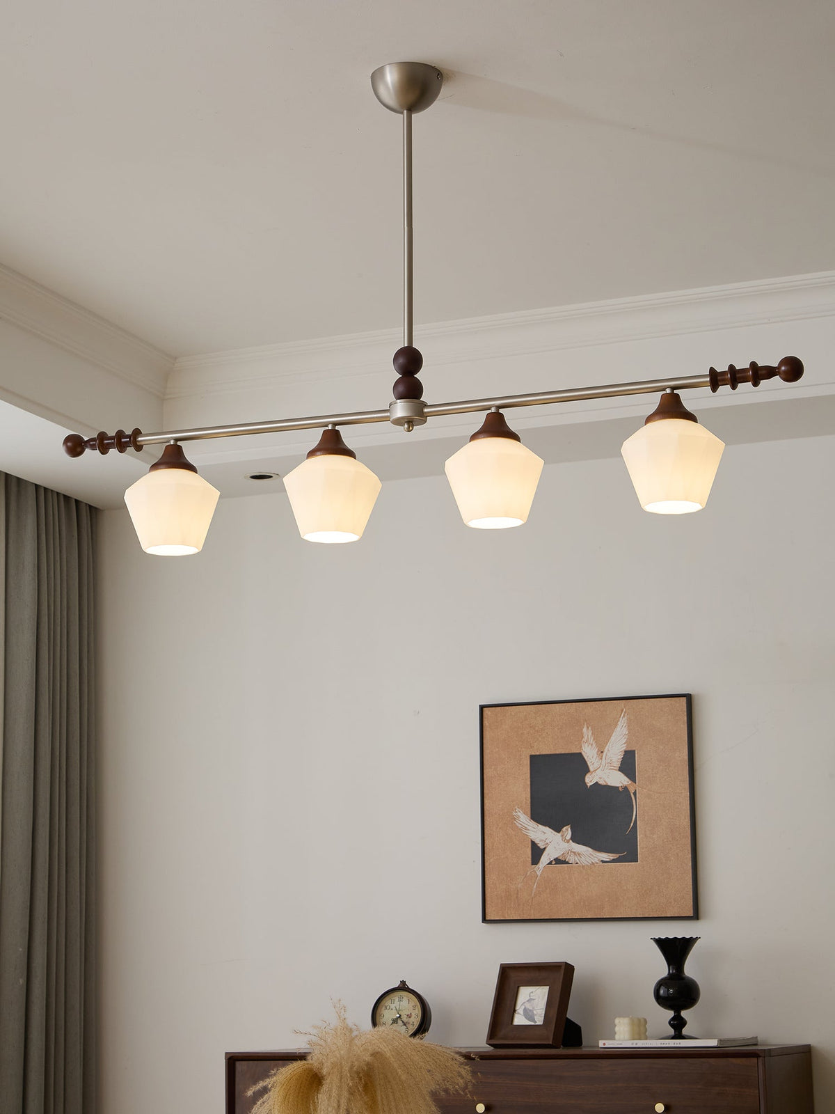 Vosole Kronleuchter im traditionellen Vintage-Stil aus Holz