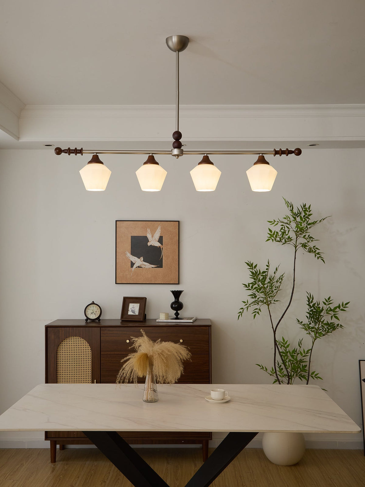 Vosole Kronleuchter im traditionellen Vintage-Stil aus Holz