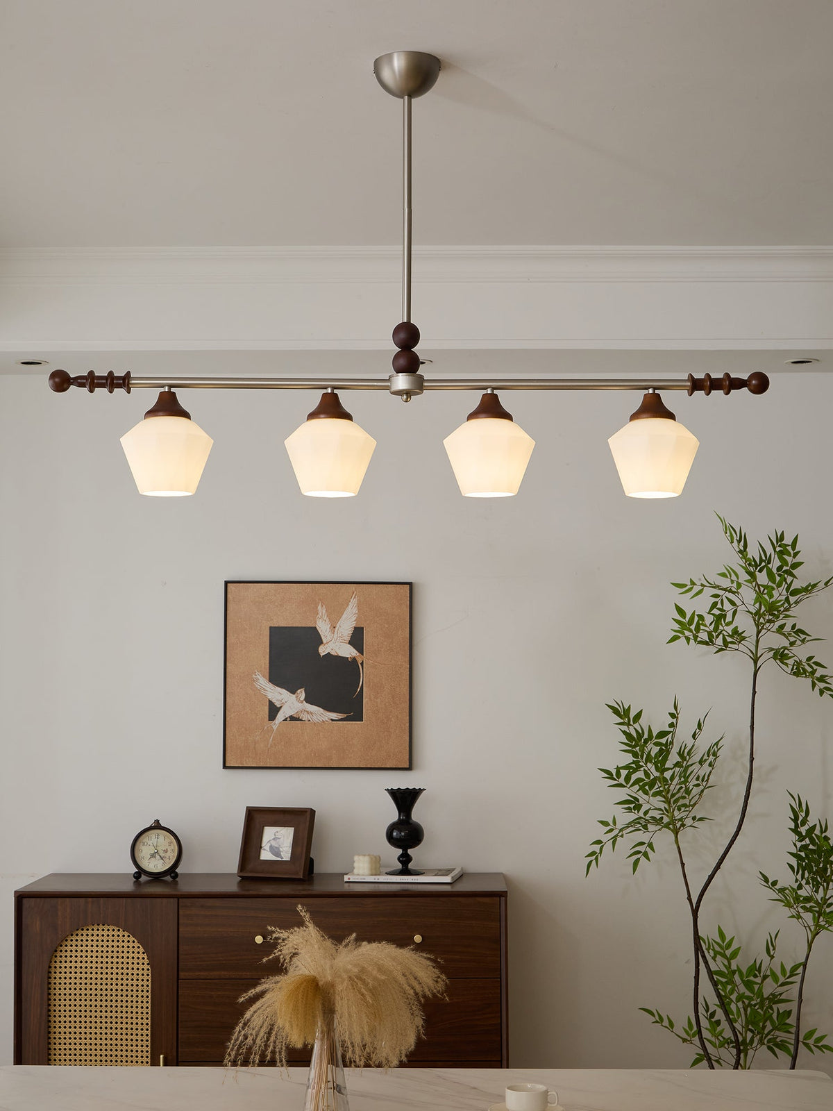 Vosole Kronleuchter im traditionellen Vintage-Stil aus Holz