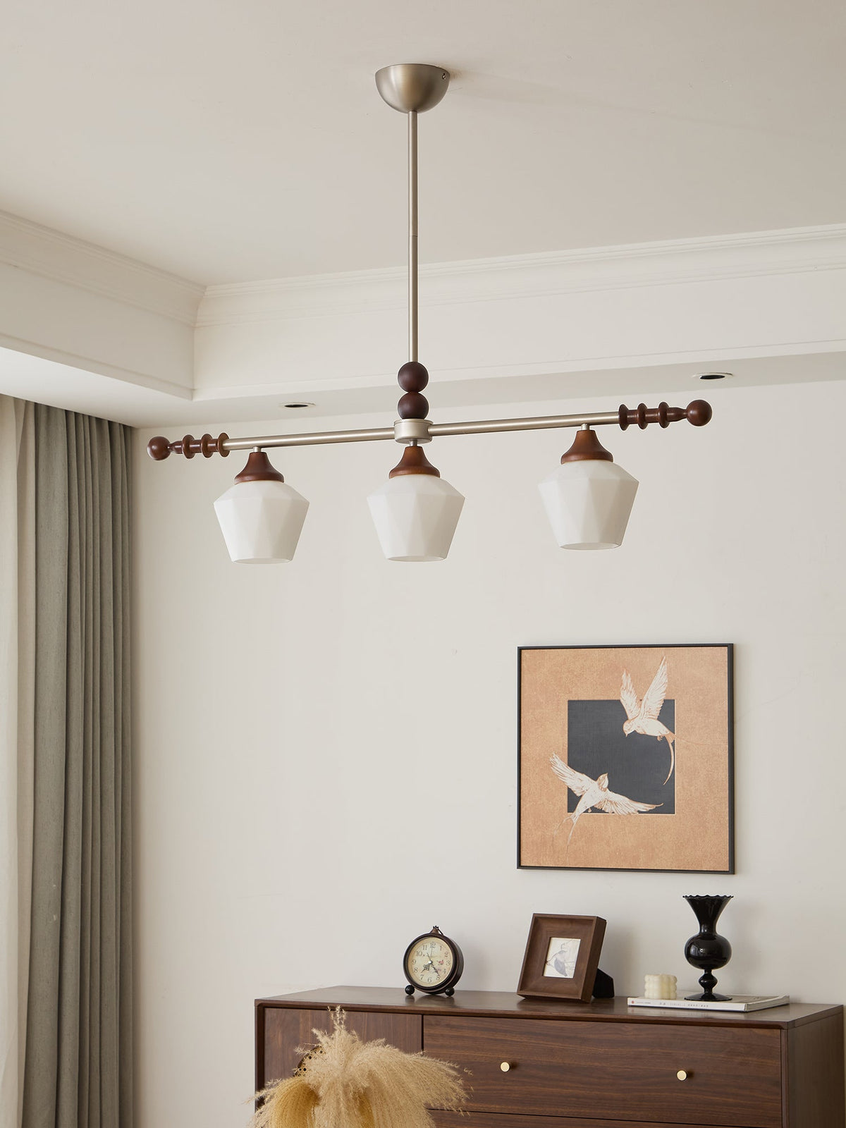 Vosole Kronleuchter im traditionellen Vintage-Stil aus Holz