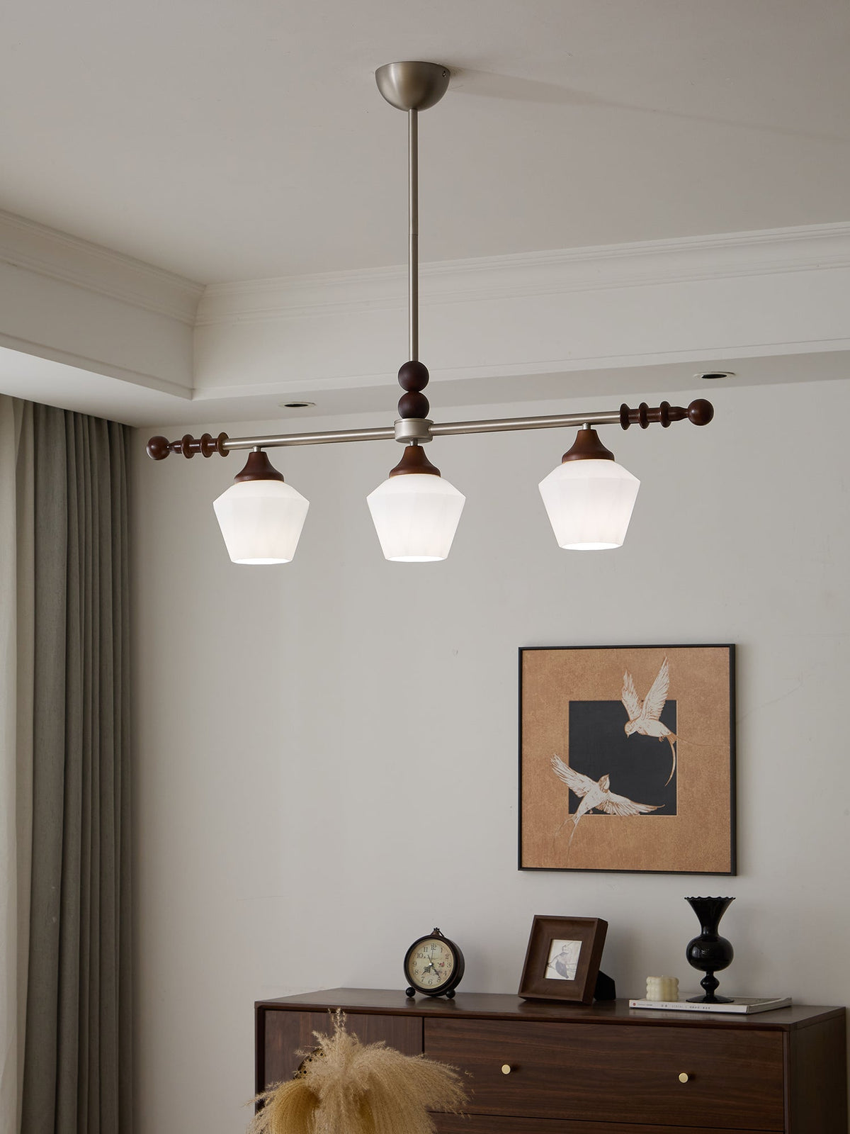 Vosole Kronleuchter im traditionellen Vintage-Stil aus Holz