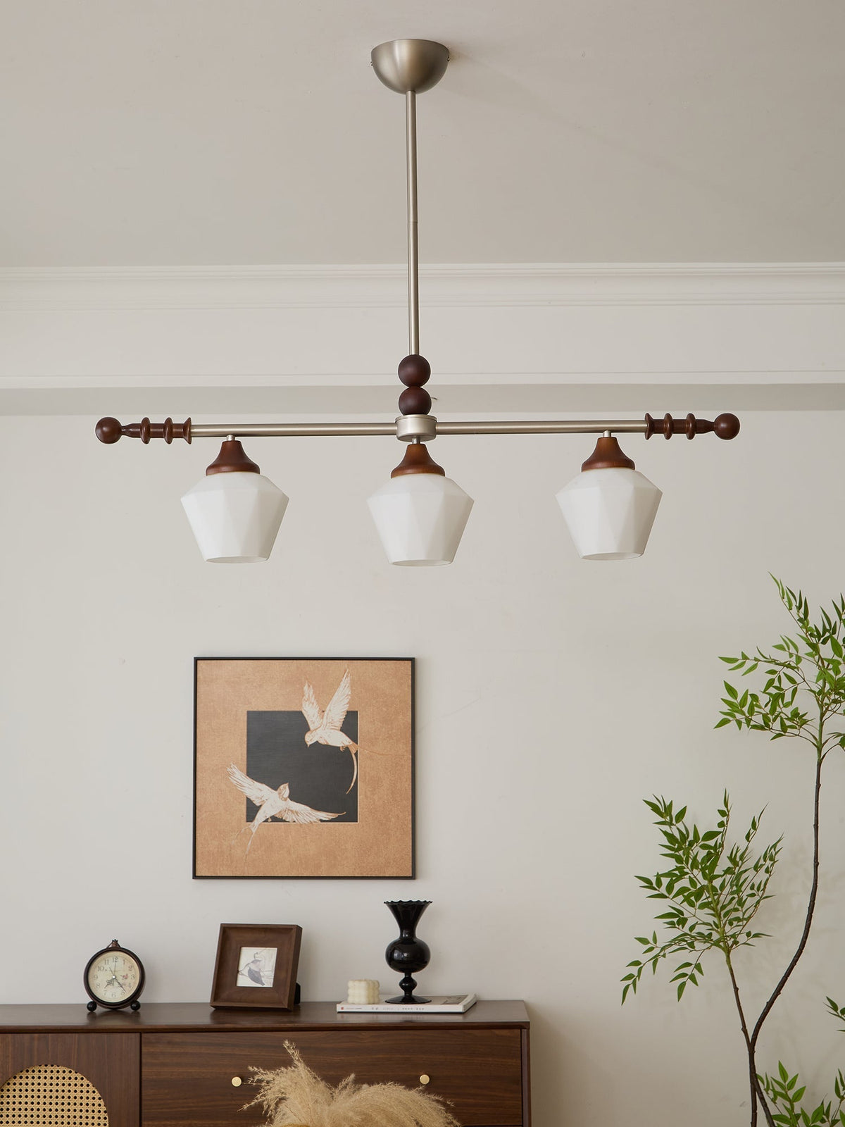 Vosole Kronleuchter im traditionellen Vintage-Stil aus Holz