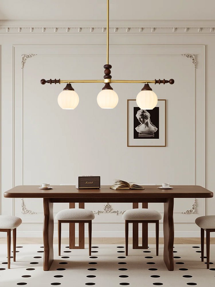 Vosole Kronleuchter im traditionellen Vintage-Stil aus Holz
