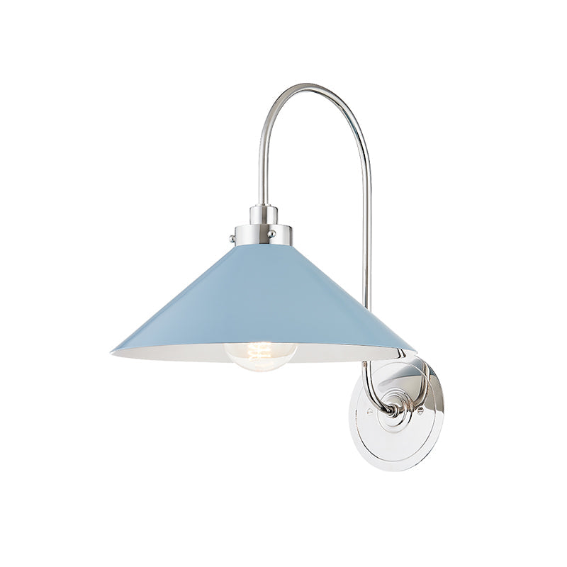 Soliaria Messing-Wandleuchte