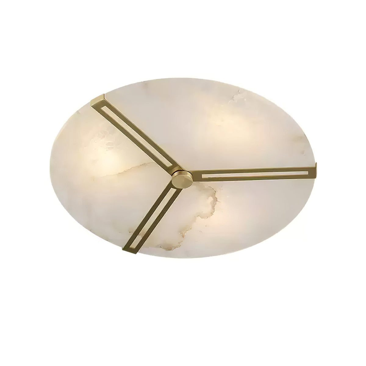 Avenielle Alabaster flache Deckenleuchte