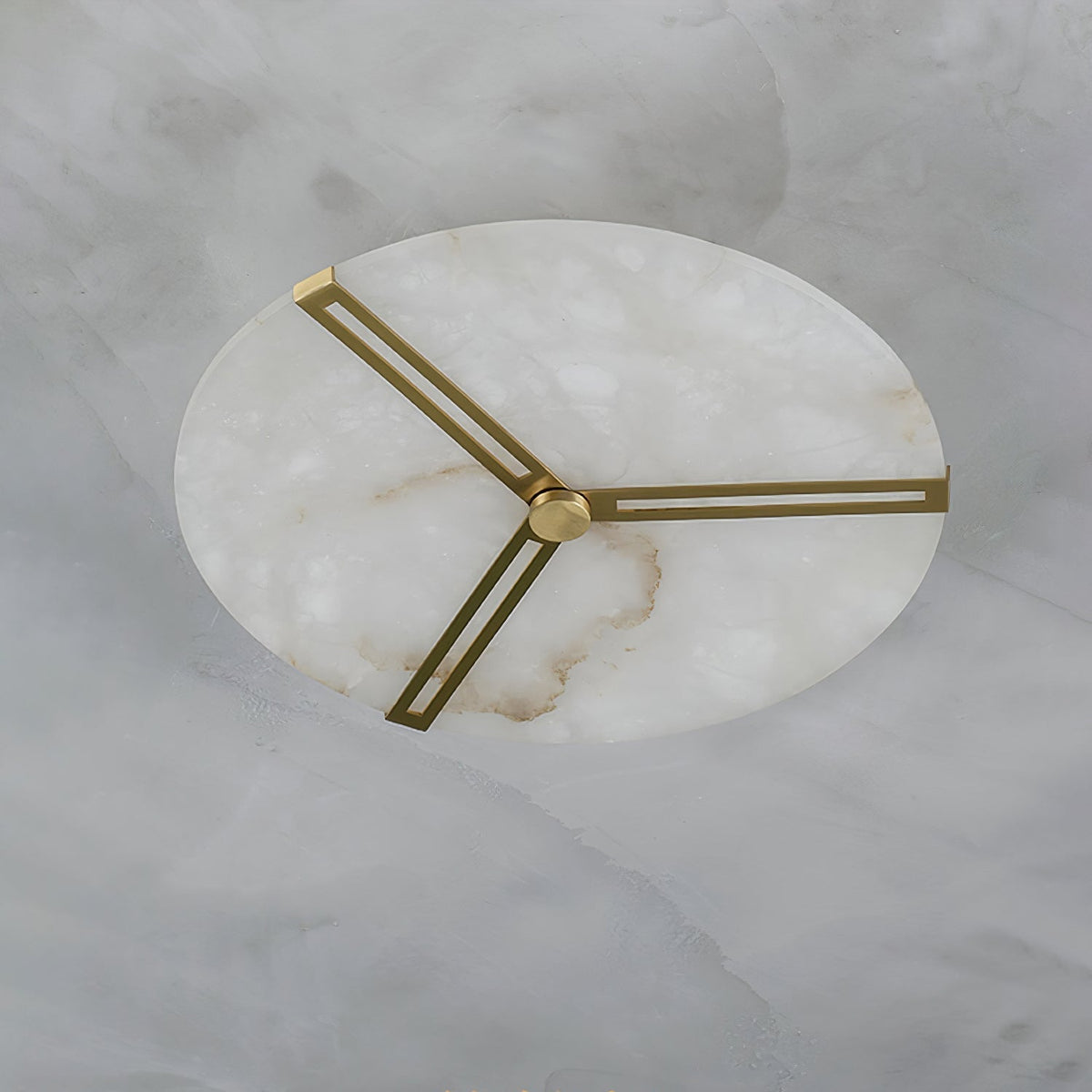 Avenielle Alabaster flache Deckenleuchte