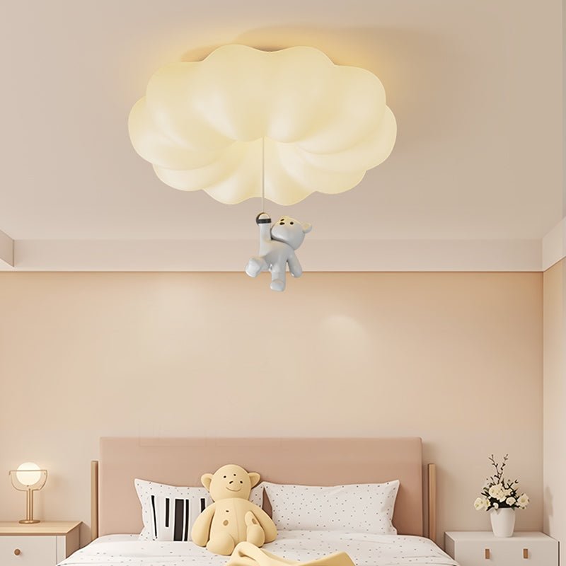 Civarion Classic Cloud Bear Kunstharz-Deckenleuchte