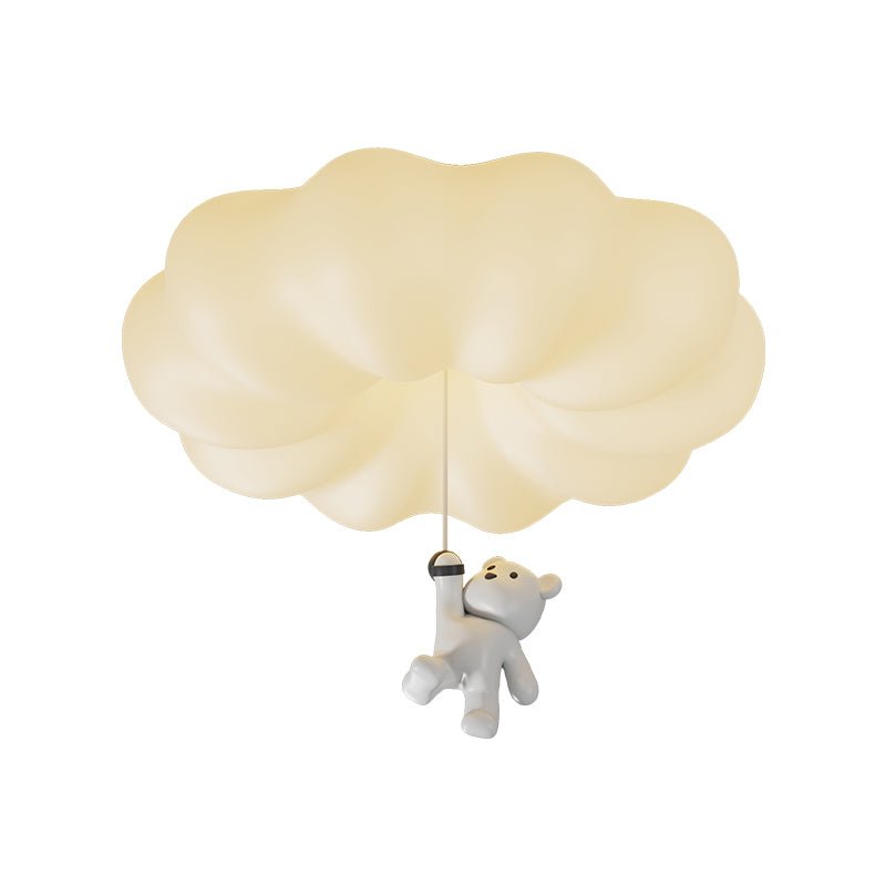 Civarion Classic Cloud Bear Kunstharz-Deckenleuchte