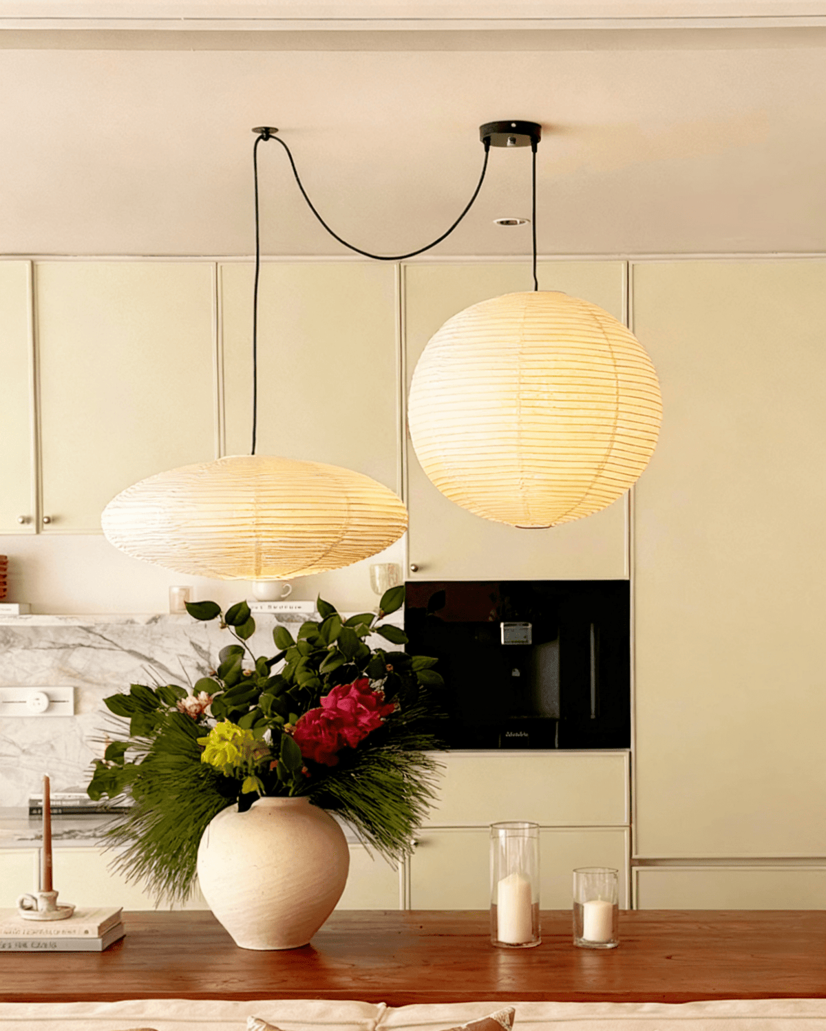 Lumenis Papier-Pendelleuchte Whimsy