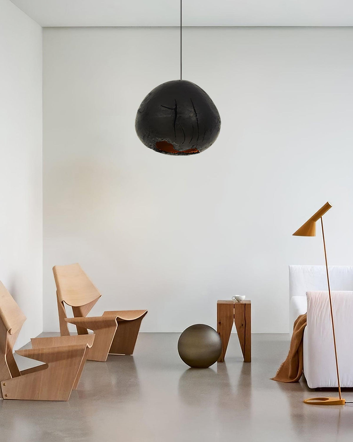 Casolira Wabi-Sabi Kunstharz-Pendelleuchte