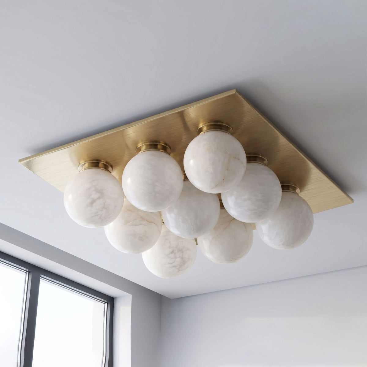 Trenwick Alabaster Einbauleuchte