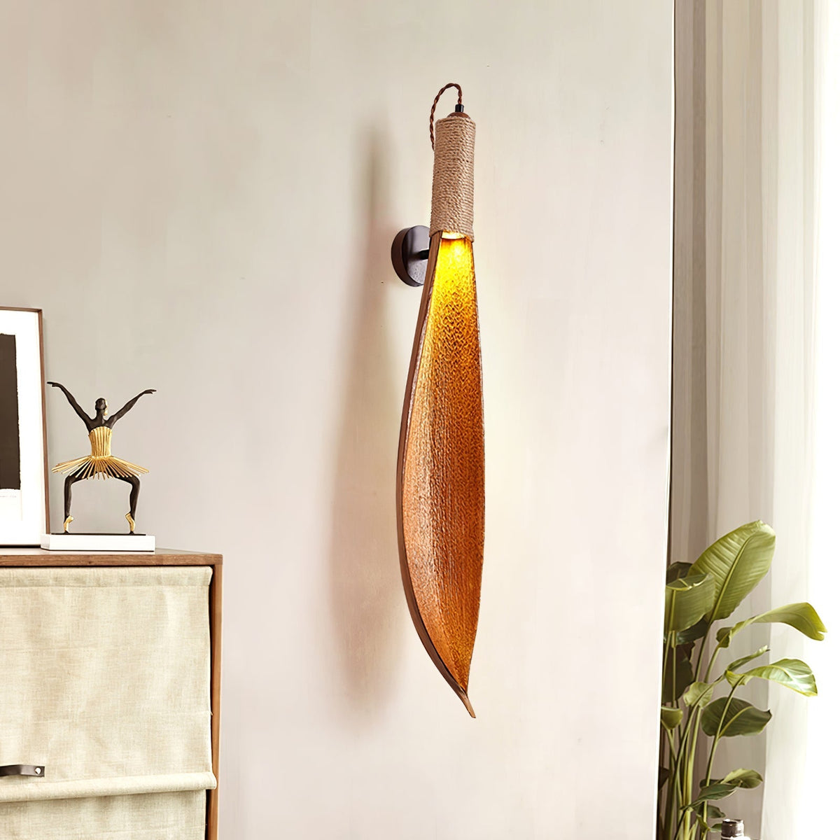 Camarila Individual Kreativität Blatt Wandleuchte