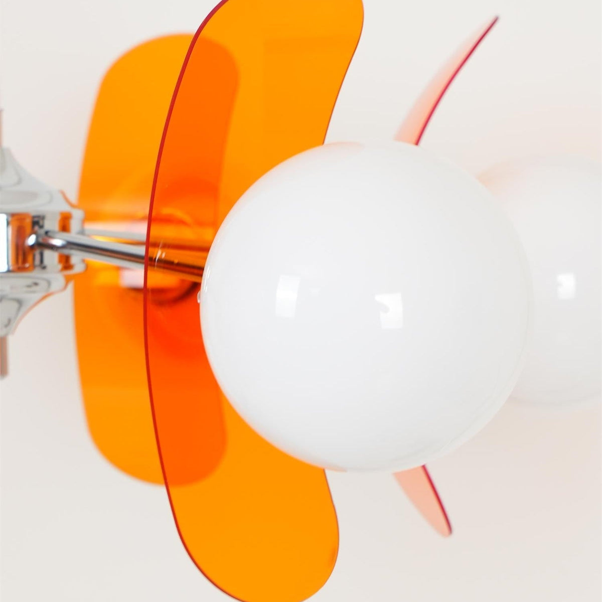 Prism Kreativität Sputnik Orange-Glas Kronleuchter