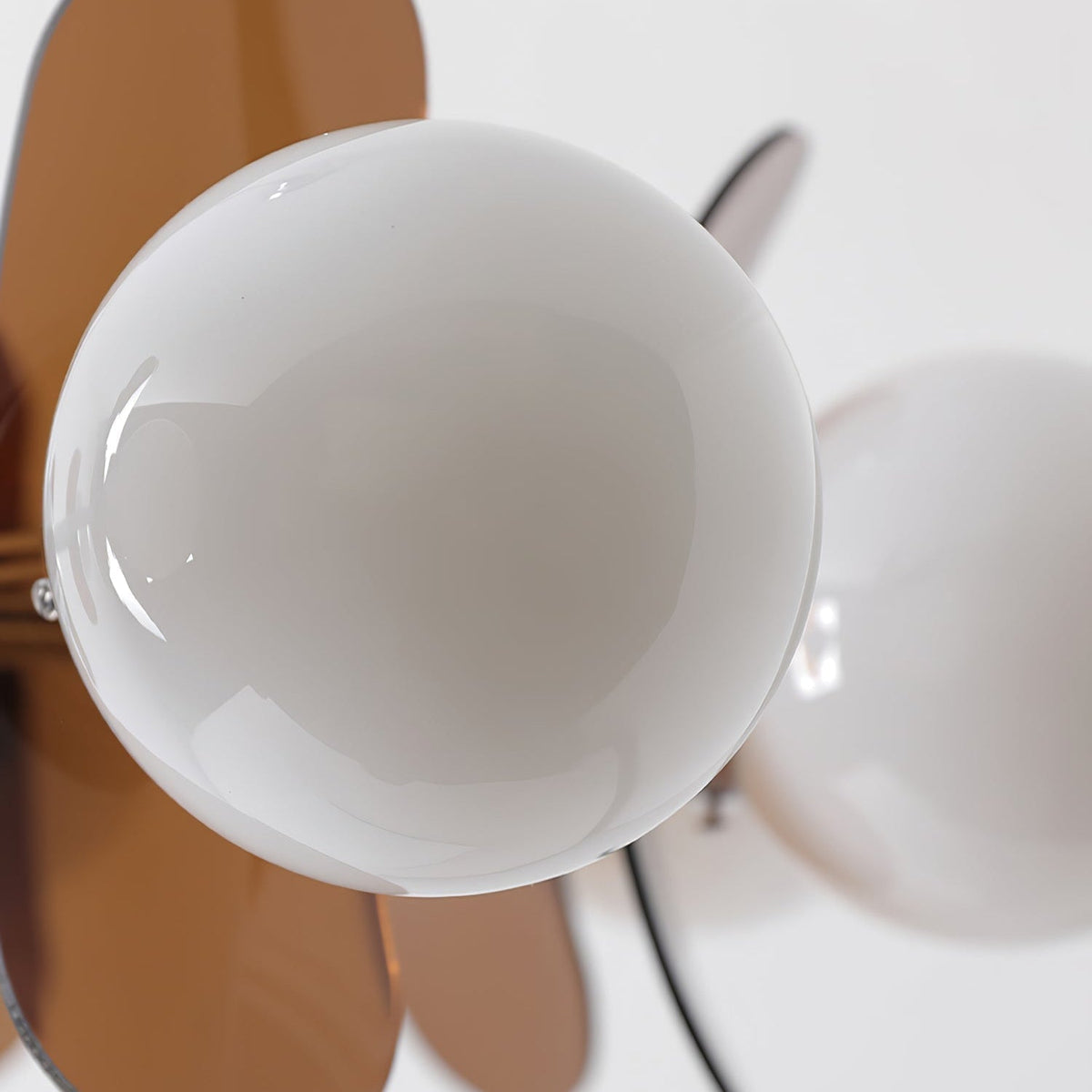 Prism Kreativität Sputnik Orange-Glas Kronleuchter