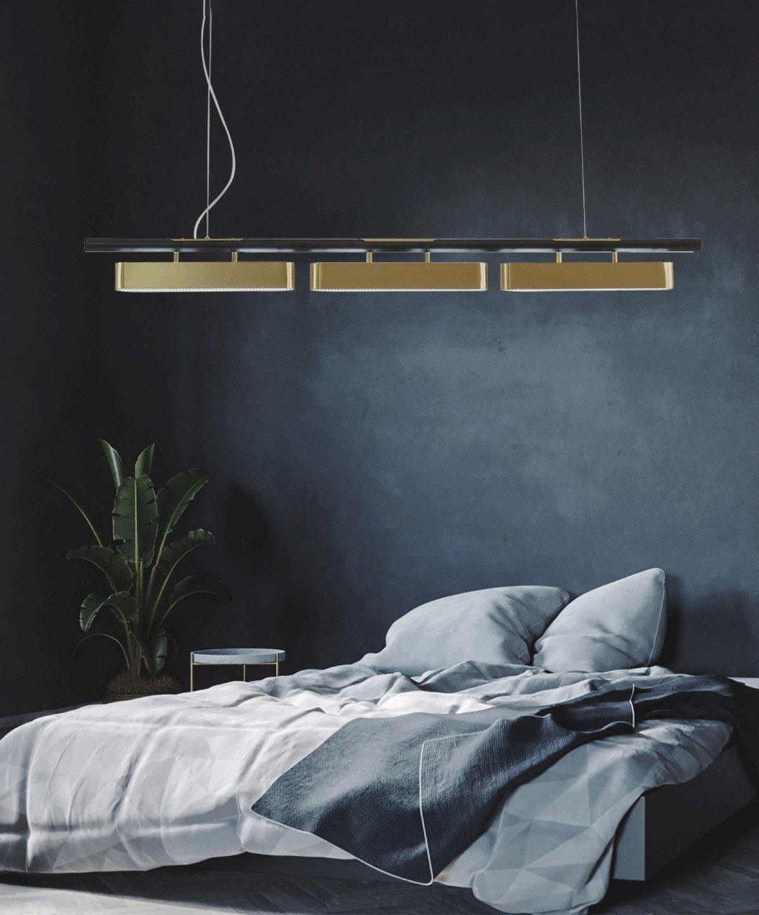 Liorent Messing Minimalistische Pendelleuchte