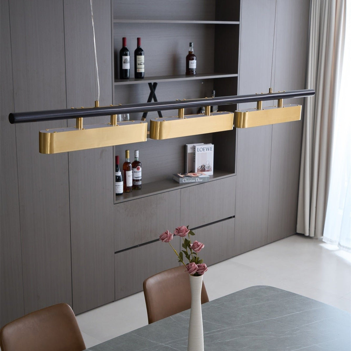Liorent Messing Minimalistische Pendelleuchte