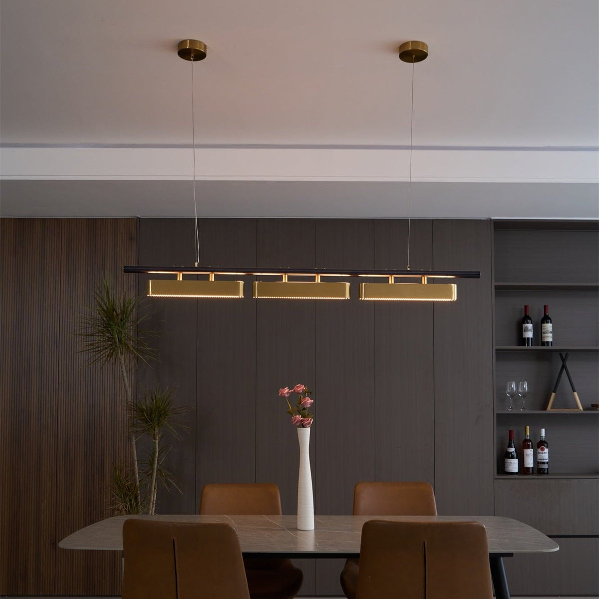Liorent Messing Minimalistische Pendelleuchte