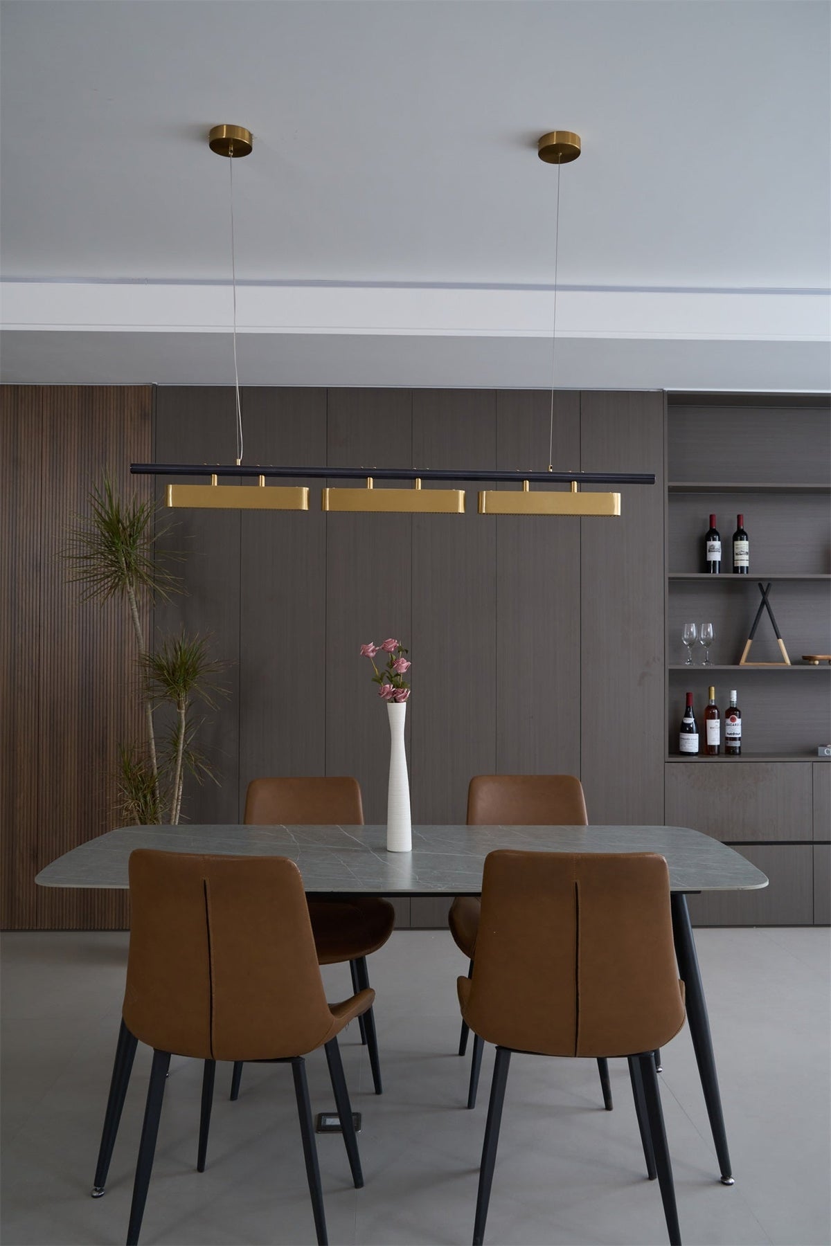 Liorent Messing Minimalistische Pendelleuchte
