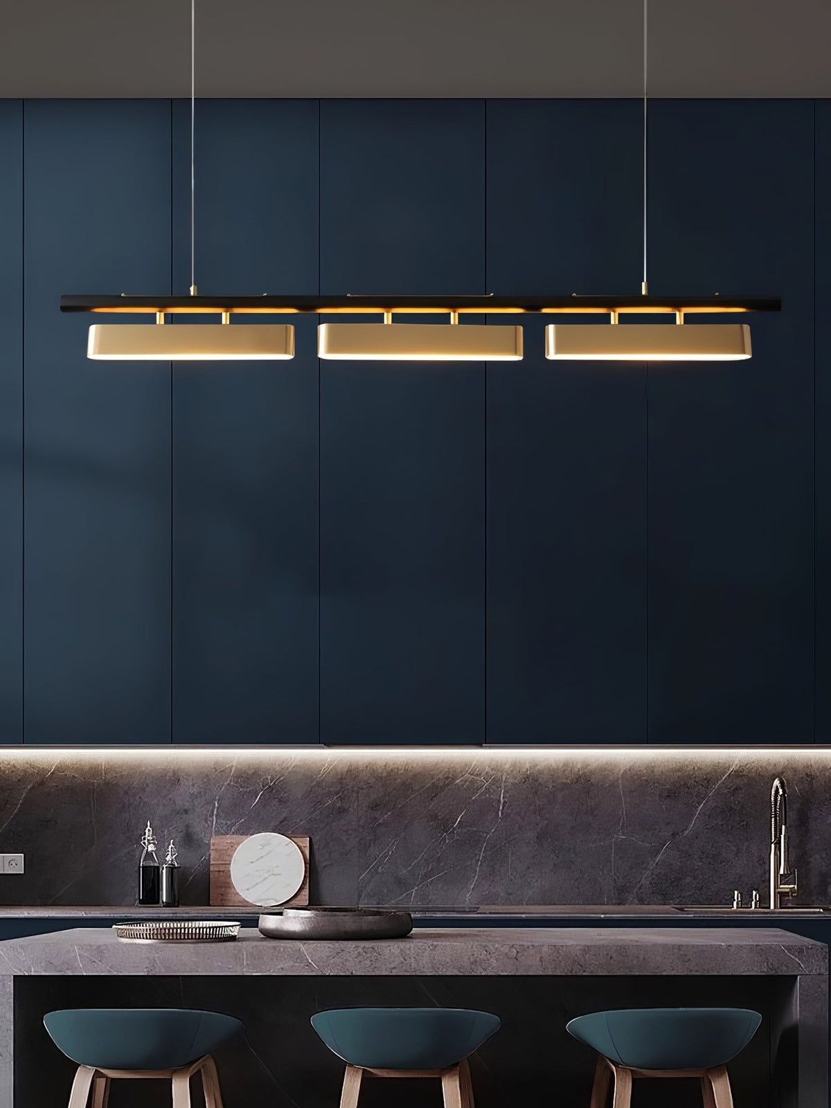 Liorent Messing Minimalistische Pendelleuchte