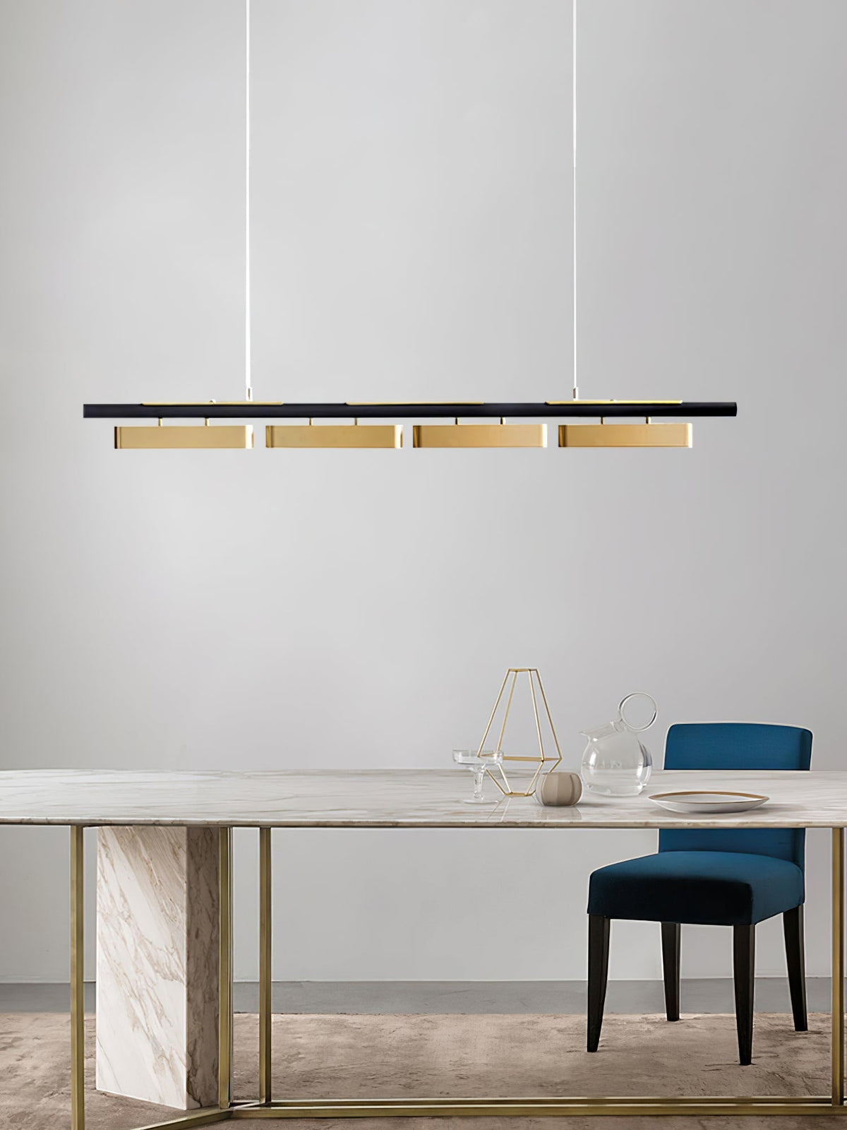 Liorent Messing Minimalistische Pendelleuchte