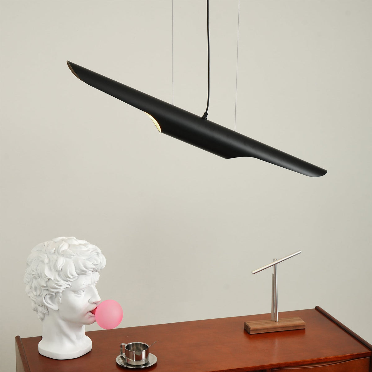 Raelond moderne Pendelleuchte Rohr