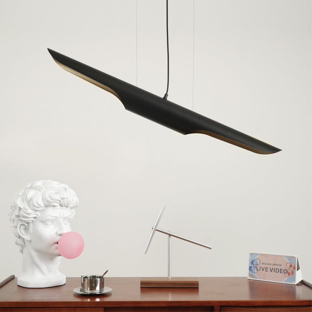 Raelond moderne Pendelleuchte Rohr
