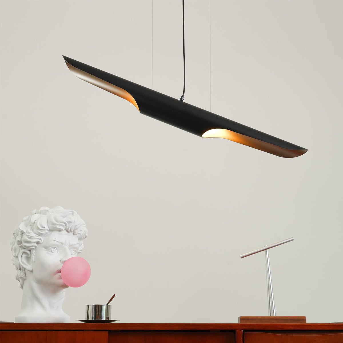 Raelond moderne Pendelleuchte Rohr