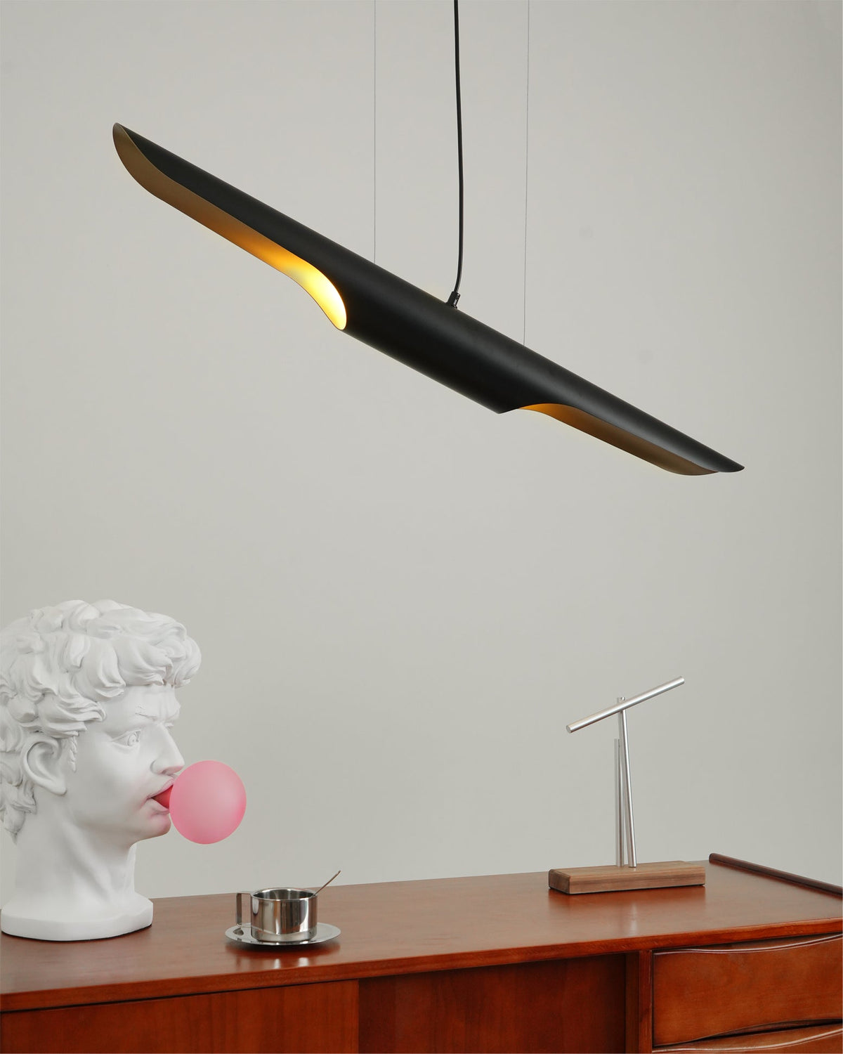 Raelond moderne Pendelleuchte Rohr