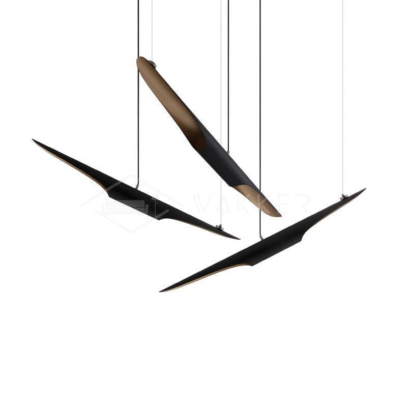 Raelond moderne Pendelleuchte Rohr
