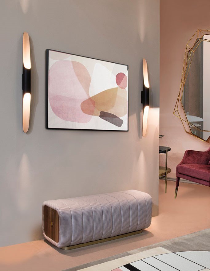 Ciririella zeitgenössische minimalistische Kunst-Wandleuchte