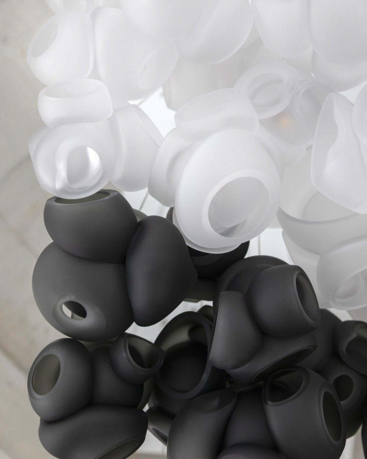 Ursa Bubbles Cluster-Glas-Pendelleuchte