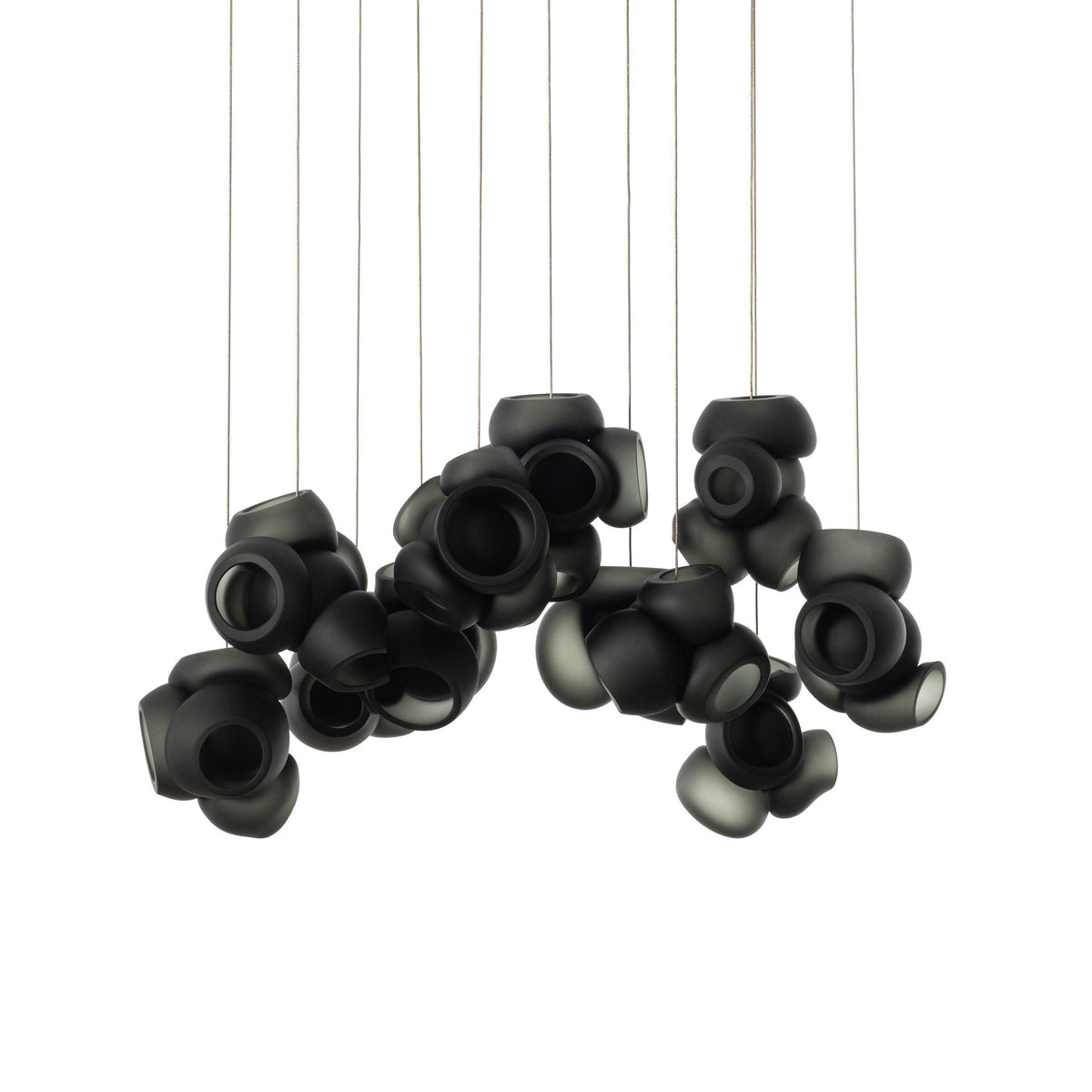 Ursa Bubbles Cluster-Glas-Pendelleuchte